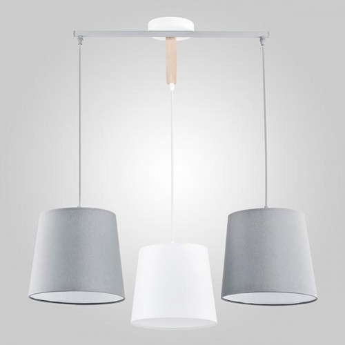 подвесная люстра tk lighting 1279 balance серая в Нижнекамске