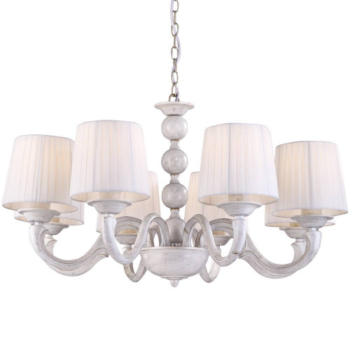 подвесная люстра arte lamp alba a9395lm-8wg в Нижнекамске