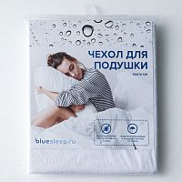 чехол защитный на подушку с мембраной blue sleep hybrid 050*070 в Нижнекамске