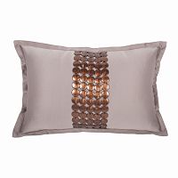 декоративная подушка handwork exclusive прямоугольная бежевая в Нижнекамске