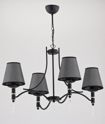 подвесная люстра alfa abil black silver 22964 в Нижнекамске
