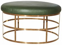 стол журнальный pillar green 80 см золотой, зеленый в Нижнекамске