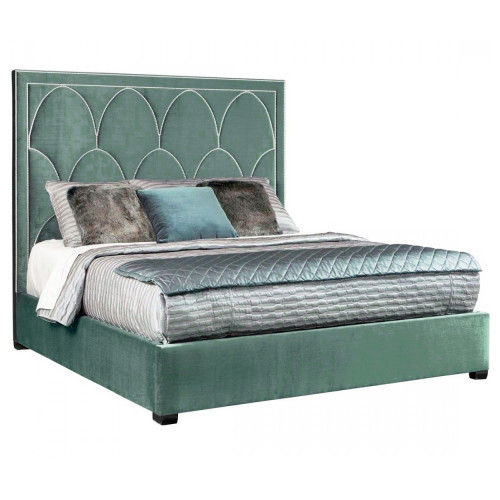 кровать двуспальная 160х200 аквамарин petals queen в Нижнекамске