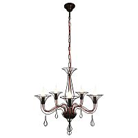 подвесная люстра arte lamp artefact a3225lm-5bk черная в Нижнекамске