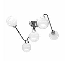 потолочная люстра idlamp agostina 361/5a-whitechrome в Нижнекамске