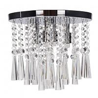 дизайнерская потолочная люстра spot light luxoria 9018428 хром в Нижнекамске