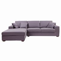 диван reid chaise угловой модульный фиолетовый в Нижнекамске