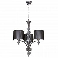 дизайнерская подвесная люстра spot light lyon 5070304 черная в Нижнекамске