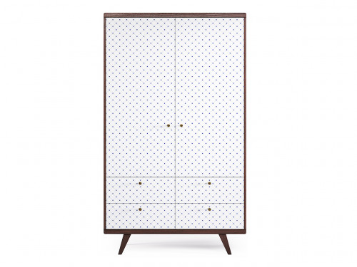 шкаф thimon №2 темный дуб с принтом в Нижнекамске