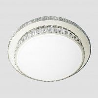 потолочный светодиодный светильник ambrella light orbital crystal f95 ch/cl 72w d600 в Нижнекамске