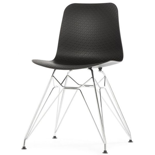 стул eiffel (eames style) черный в Нижнекамске