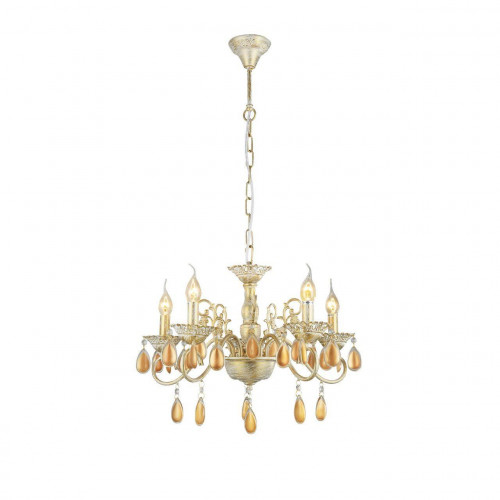 подвесная люстра arte lamp ciondolo a5676lm-5wg в Нижнекамске