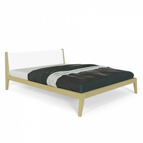 кровать полутораспальная 140x200 белая fly в Нижнекамске