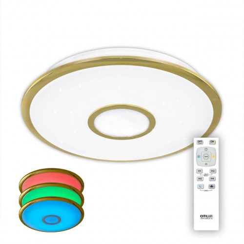 потолочный светодиодный светильник citilux старлайт cl70332rgb в Нижнекамске