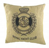 подушка с гербом королевского royal yacht club в Нижнекамске