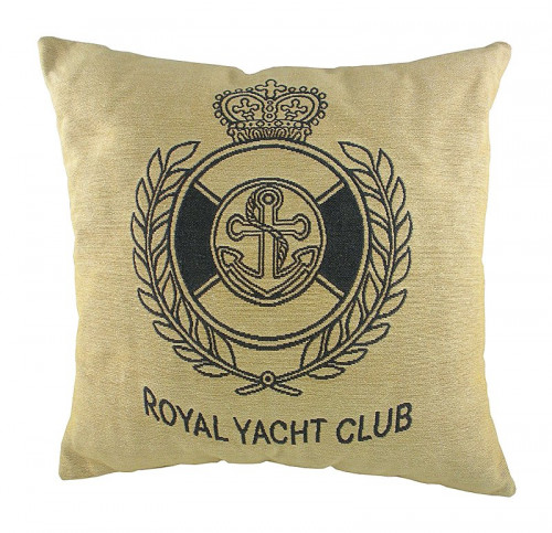 подушка с гербом королевского royal yacht club в Нижнекамске