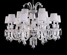 подвесная люстра crystal lux princess sp10+5 прозрачная в Нижнекамске