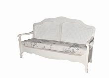 французкая лавочка mobilier de maison серо-белая в Нижнекамске