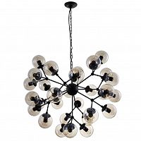 подвесная люстра crystal lux medea sp30 коричневая в Нижнекамске