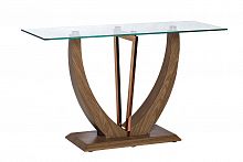 стол piano 127х46х75 см розовое золото, орех в Нижнекамске