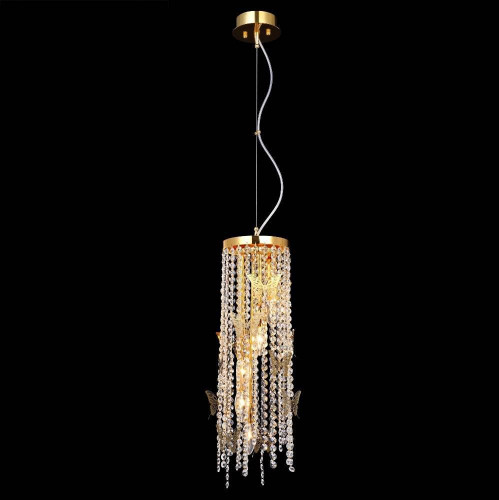 подвесной светильник crystal lux bloom sp gold в Нижнекамске