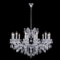 подвесная люстра crystal lux hollywood sp12 chrome в Нижнекамске