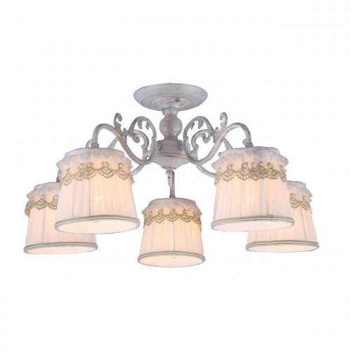 потолочная люстра arte lamp merletto a5709pl-5wg в Нижнекамске