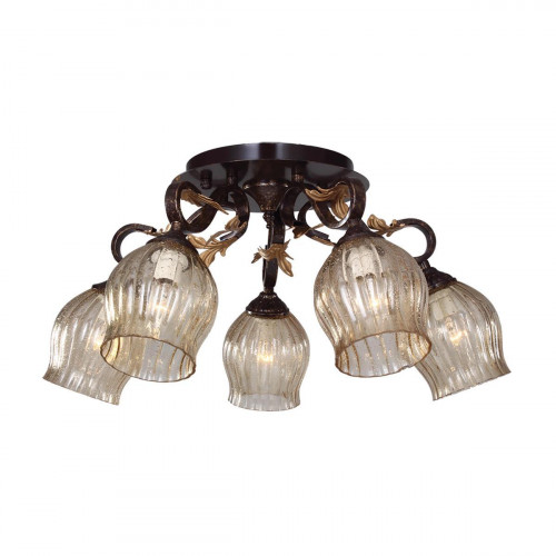потолочная люстра idlamp brauni 474/5pf-blackpatina в Нижнекамске