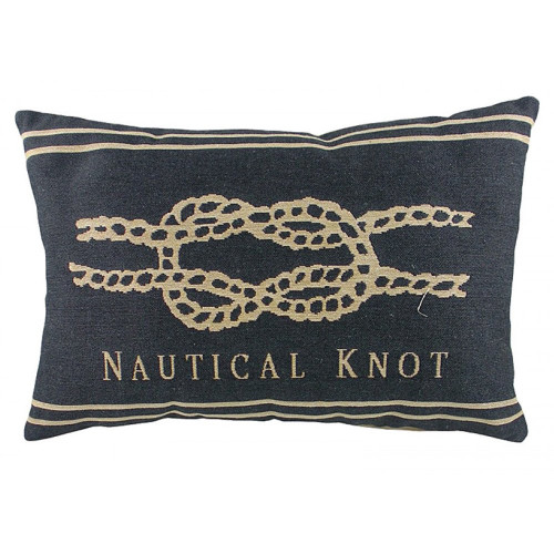подушка с морским узлом nautical knot denim в Нижнекамске