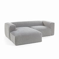 диван блок sofa двухместный левый угол серый от la forma (ex julia grup) в Нижнекамске