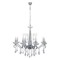 дизайнерская подвесная люстра spot light alessa 9014828 хром в Нижнекамске