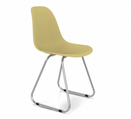 стул dsr бежевый s38 pp (eames style) в Нижнекамске