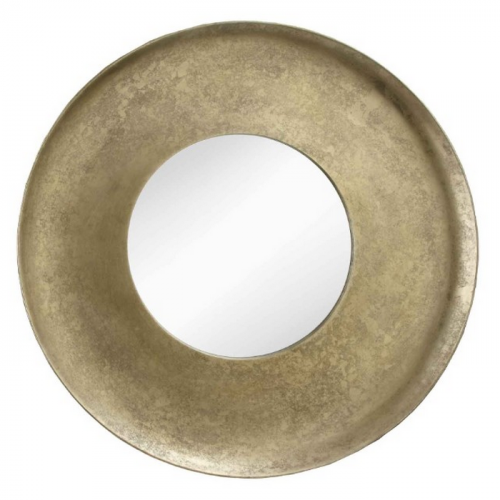 зеркало большое круглое бронзовое в широкой раме farran в Нижнекамске