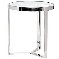 стол журнальный bridge chrome 50*55см хром в Нижнекамске