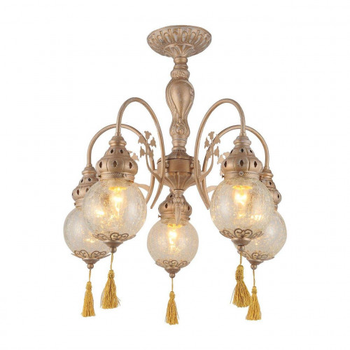 потолочная люстра arte lamp a2146pl-5ga золото в Нижнекамске