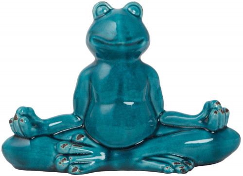 декор frog blue meditation в Нижнекамске