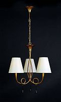 подвесная люстра mantra paola painted gold 3542 в Нижнекамске