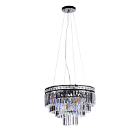 дизайнерская подвесная люстра spot light aurora 9019828 черная в Нижнекамске