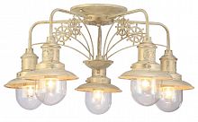 потолочная люстра arte lamp sailor a4524pl-5wg в Нижнекамске