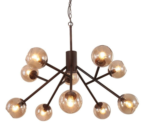подвесная люстра crystal lux bueno sp-pl10 в Нижнекамске