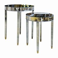 комплект из 2-х зеркальных столов specular хром в Нижнекамске