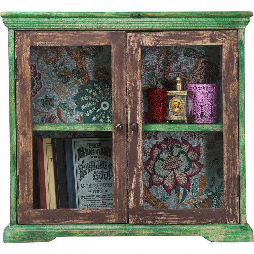 шкафчик навесной wallpaper зеленый в Нижнекамске