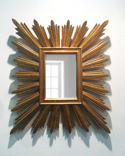 зеркало прямоугольное настенное золото милфорд gold в Нижнекамске