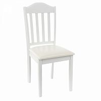 стул деревянный midea white в Нижнекамске