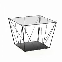 столик журнальный tilo 60x60 см стеклянный верх и низ от la forma (ex julia grup) в Нижнекамске