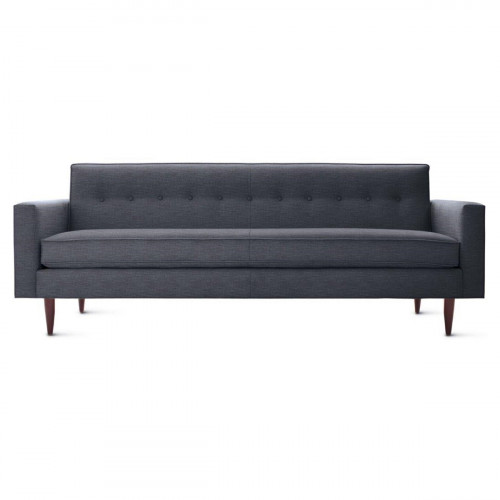 диван bantam sofa большой прямой пепельно-серый в Нижнекамске