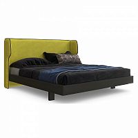 кровать полутораспальная 140x200 зеленая rich в Нижнекамске