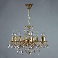 подвесная люстра ambiente benisa 2226/8 wp tear drop бронза в Нижнекамске