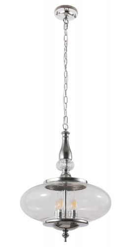 подвесной светильник crystal lux miel sp4 chrome в Нижнекамске