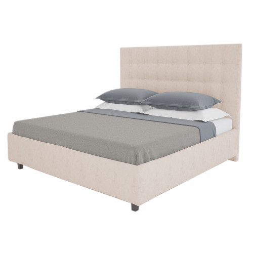 кровать двуспальная 160х200 светло-бежевая royal black в Нижнекамске
